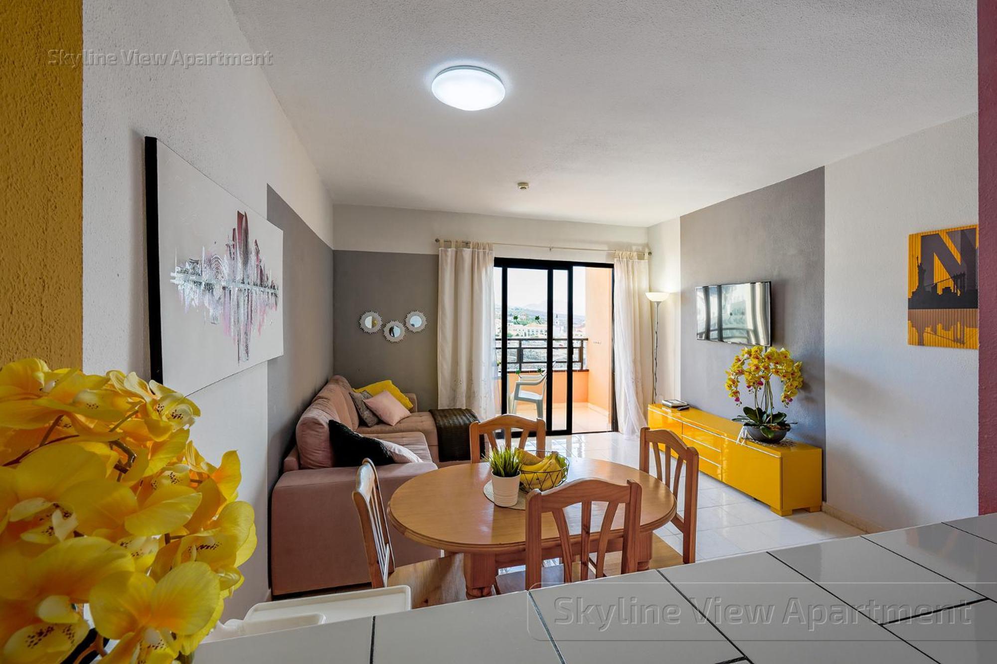 Skyline View Apartment - Free Private Parking Including & Guest Bonus Costa Adeje  Ngoại thất bức ảnh
